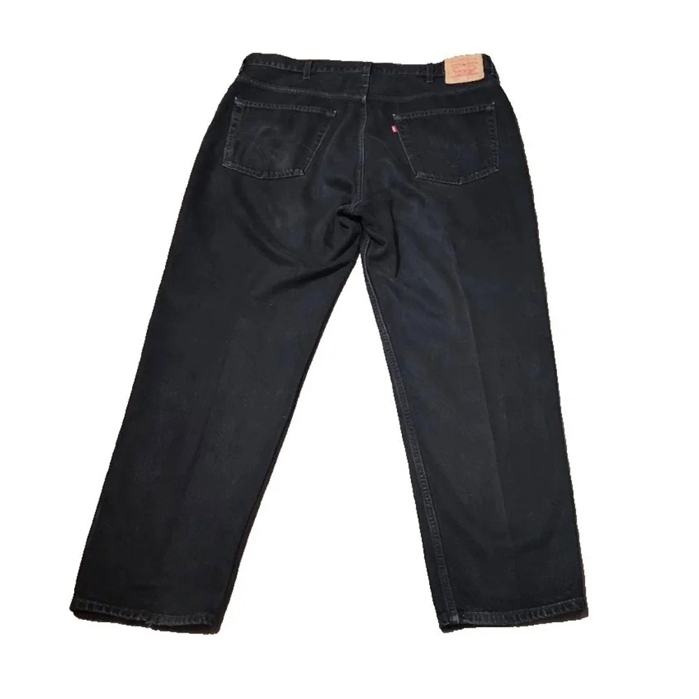 Vintage Levi's 505 Jeans‎ Men's 42 X 32 Relaxed Fit Jeans Black Straight Leg